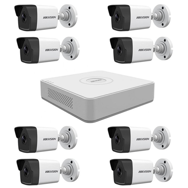 Комплект IP відеоспостереження Hikvision KIT-DS0221