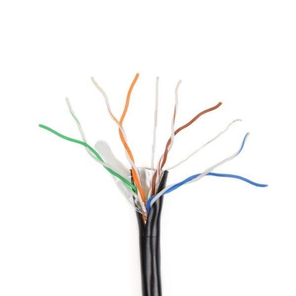 Кабель вита пара FTP 4*2*0.5-CU PE кат.5е (FTP мідь зовнішній) 1м