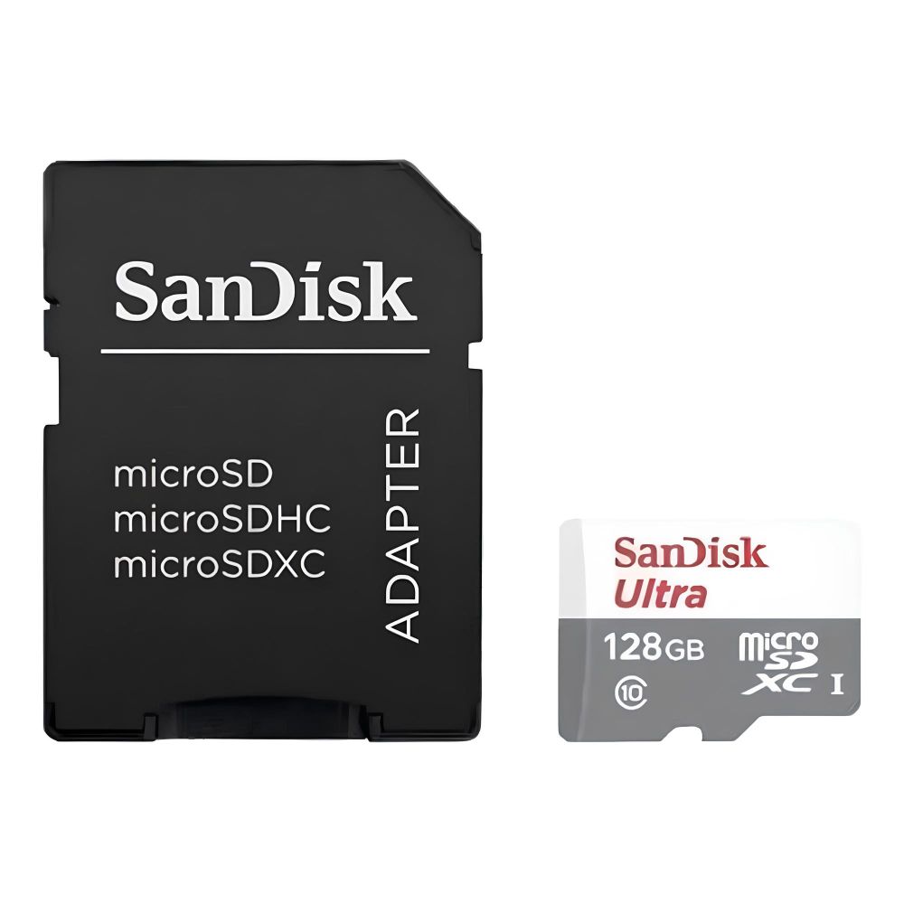 Карта пам’яті SanDisk Ultra microSDXC 128GB + SD Adapter Class 10 UHS-I
