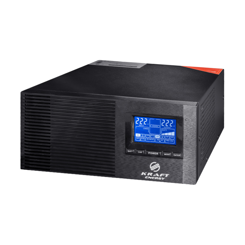 ДБЖ з правильною синусоїдою Ritar RT-1KL-LCD 1000VA