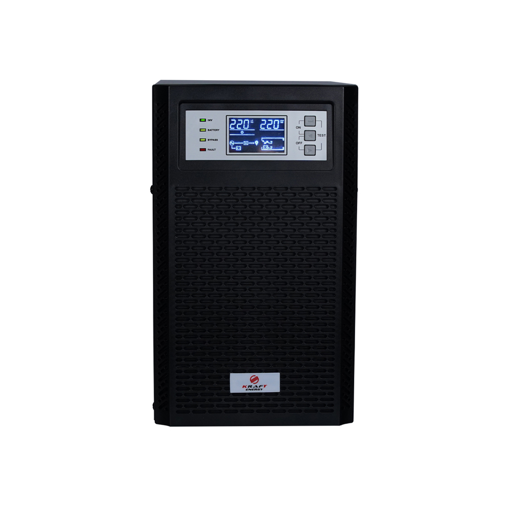 Джерело безперебійного живлення KRF-T3000VA/2400W(LCD) Pro Online UPS Kraft
