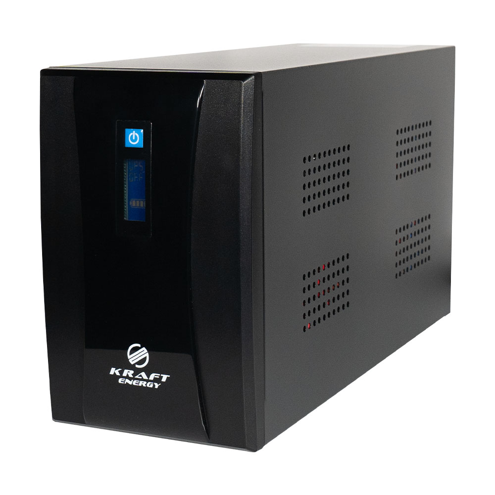 Джерело безперебійного живлення KRF-2000VA/1200W(LСD) UPS Kraft