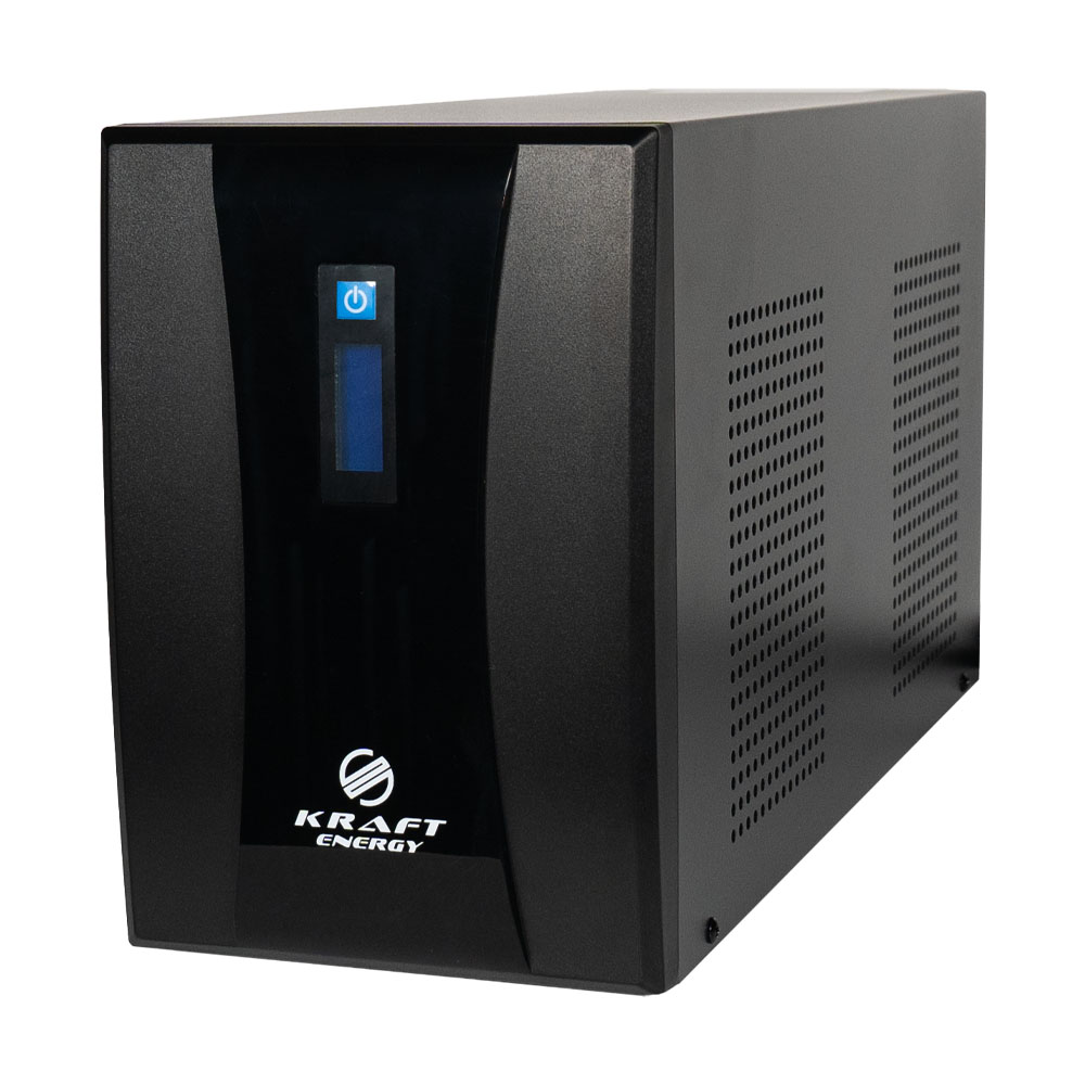 Джерело безперебійного живлення KRF-3000VA/1800W(LСD) UPS Kraft