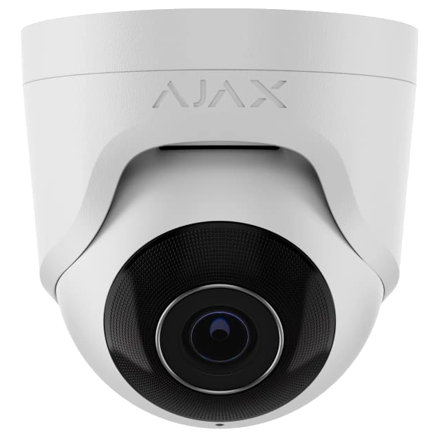 IP відеокамера Ajax TurretCam (8EU) ASP white 5МП (4мм)
