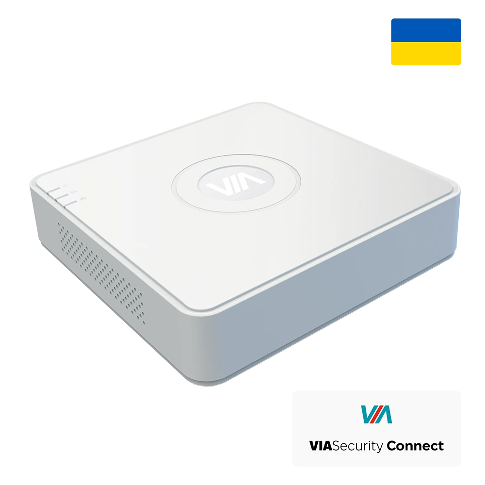 Відеореєстратор VIASecurity VIA-NVR08V1Q 8-канальний