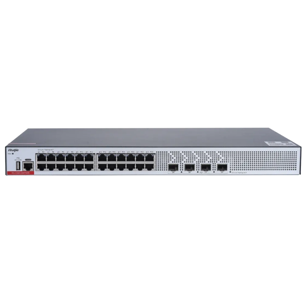 Комутатор 24 порти керований Ruijie RG-CS83-24GT4XS L3