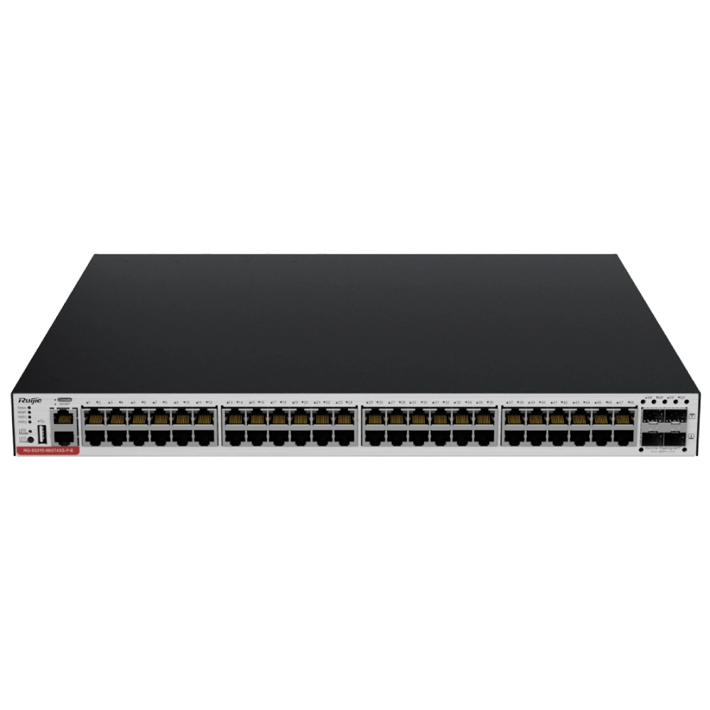 Комутатор 24 порти керований Ruijie RG-CS83-48GT4XS-PD L3 POE