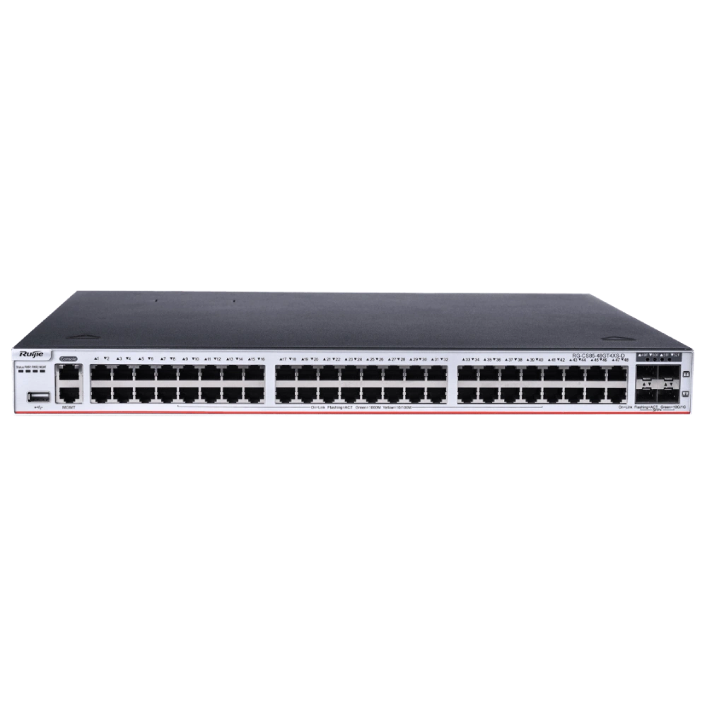 Комутатор 48 портів керований Ruijie RG-CS85-48GT4XS-D L3
