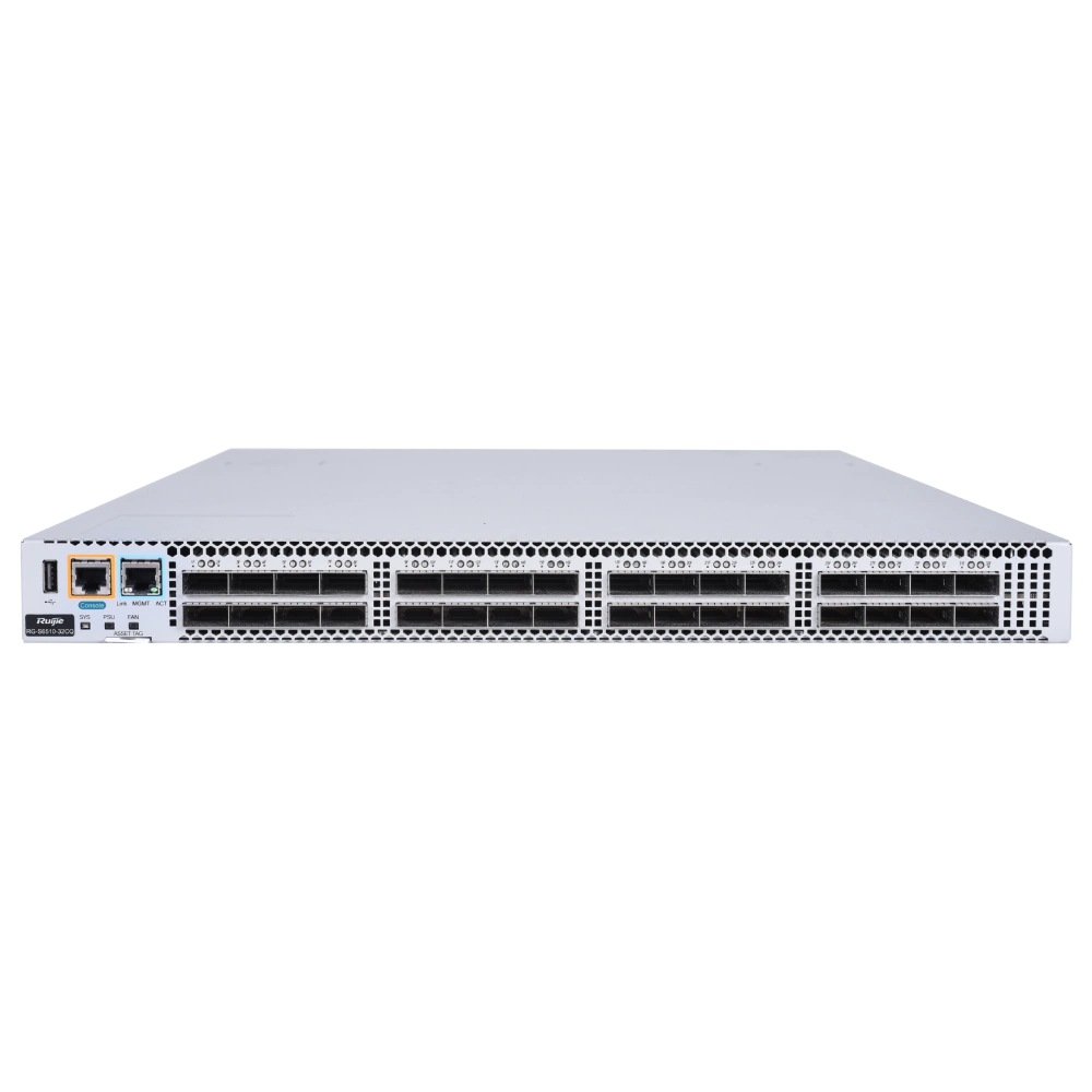 Комутатор 32 порти керований Ruijie RG-S6510-32CQ 100GE DCI