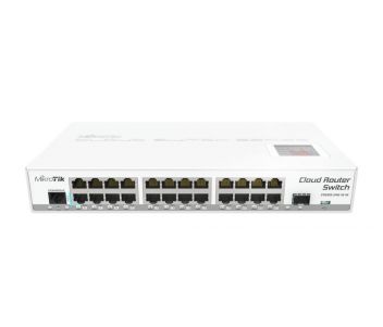 24-портовий Cloud керований комутатор MikroTik CRS125-24G-1S-IN