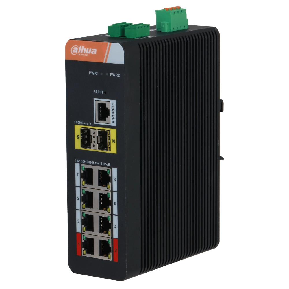 8-портовий гігабітний з PoE DH-PFS4210-8GT-DP
